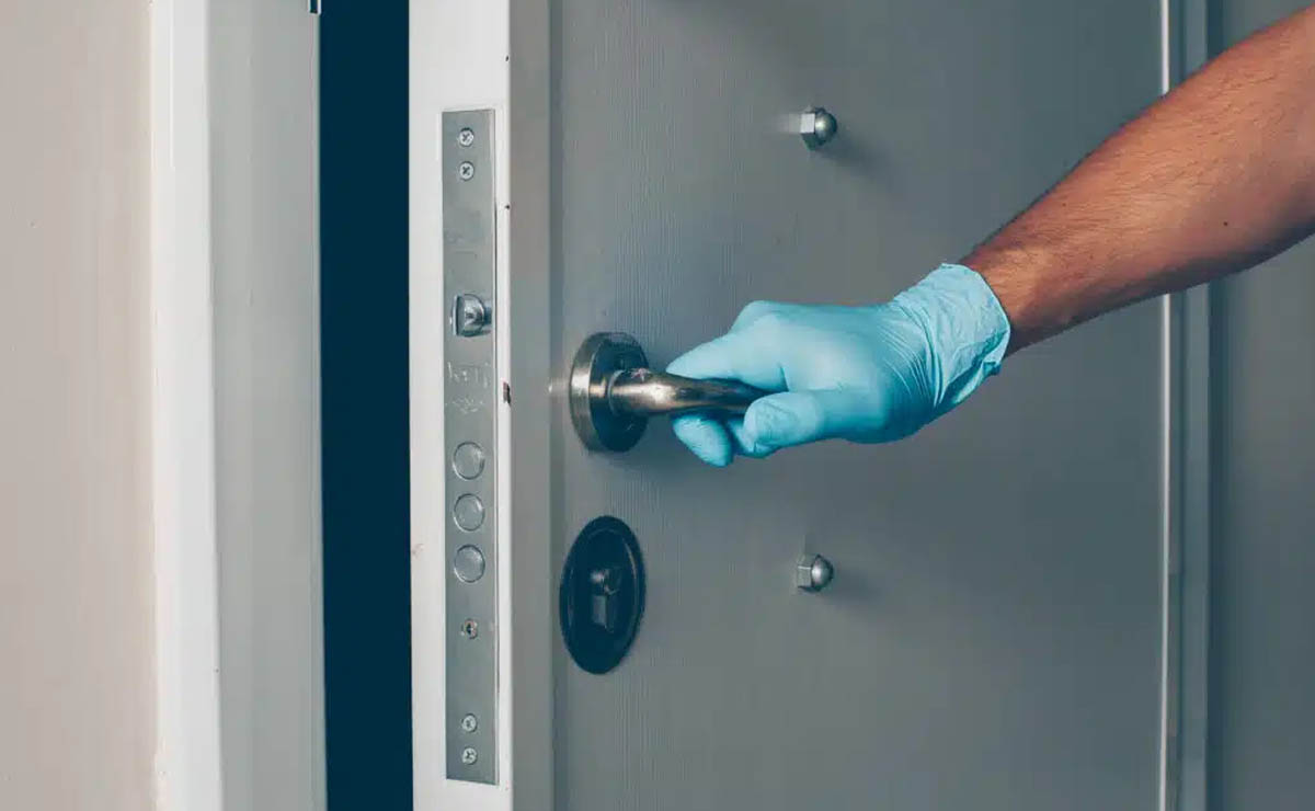 Ouverture de porte
